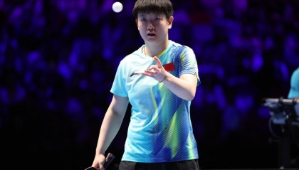 爱游戏入口-国际乒联单打世界杯 孙颖莎战胜蒯曼晋级8强